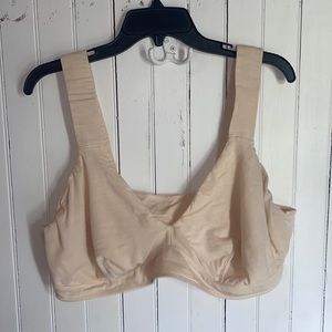 Parade Plunge Bralette Cream Size 3XL